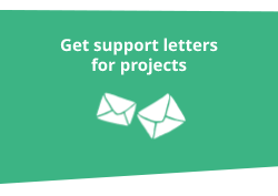 Get support letters for projects