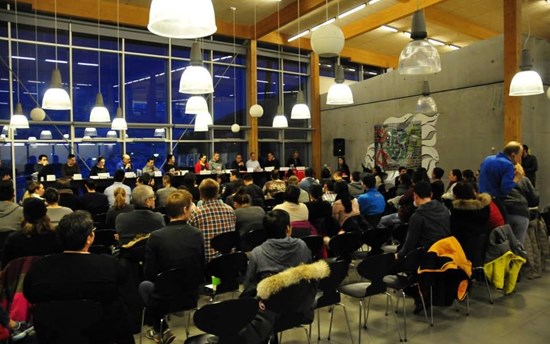 General election meeting  PHOTO: University of Greenland