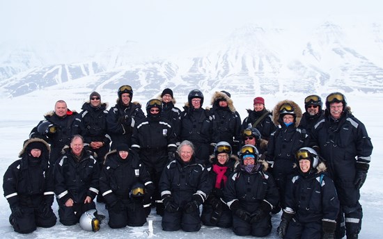 UArctic Board and Ma-Mawi members in Svalbard April 2015   PHOTO: Ole Humlum