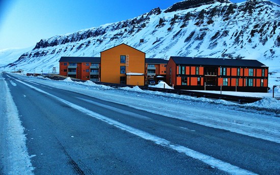 Midnight Streets Of Longyearbyen Svalbard Norway 2  PHOTO: James David Broome