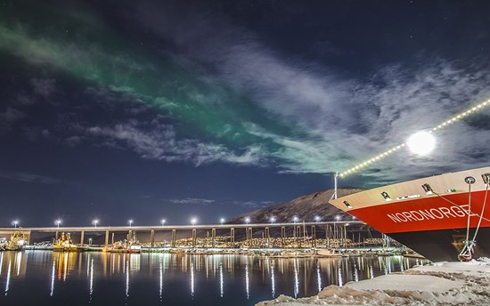Tromsø at night