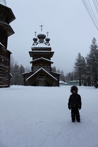 Inka Makkonen / Wooden village in Russia