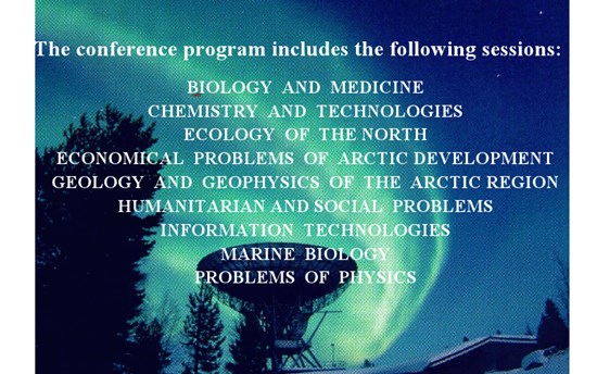 Problems of the Arctic Region Poster2013