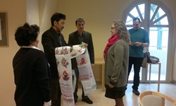 Buryat visit Arctic Centre