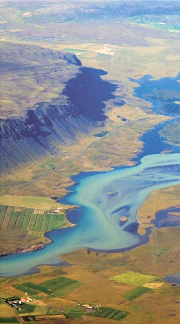 River Ölfusá, just North of Selfoss, South Iceland   PHOTO: Peter Prokosch