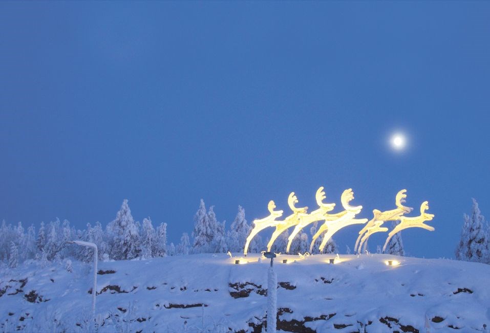Rovaniemi Airport in cold winter, Finland: Where to go from here?   PHOTO: Peter Prokosch