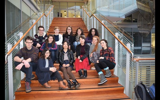 Exchange students of the Faculty of Art and Design, University of Lapland 