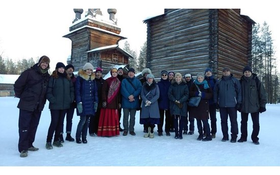 CAFE members meeting in Malye Karely Open Air Museum (Arkhangelsk) 