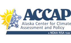 ACCAP Alaska Center for Climate Assessment and Policy logo