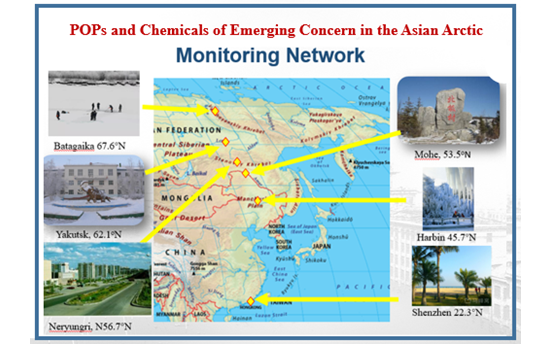 TN POPs and Chemicals of Emerging Concern in the Asian Arctic
