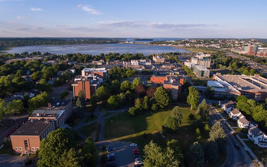 University of Southern Maine - June sunset