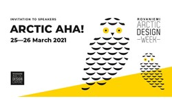 Arctic Design Week Arctic Aha Banner