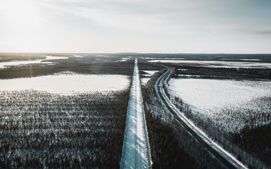 The photographs were taken in 2021 at Kätkävaara and the surrounding of Rovaniemi.  PHOTO: Mikhail Sinitcyn