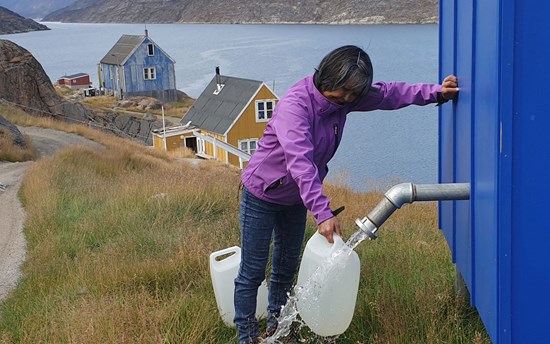 Shared Voices 2021 Improved Water Access And Sanitary Conditions In Rural Arctic Settlements  PHOTO: Pernille Erland Jensen / Technical University of Denmark