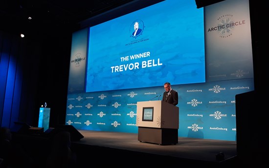 Trevol Bell Fredrik Paulsen Arctic Academic Action Award