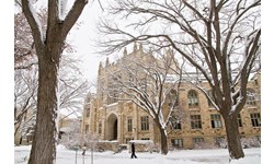 USask campus in wintertime