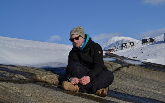 Daniel Schiebl in Greenland