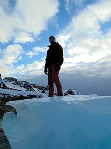 Daniel Schiebl in Nuuk