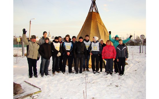Reindeer herders' professional mastery contest among students