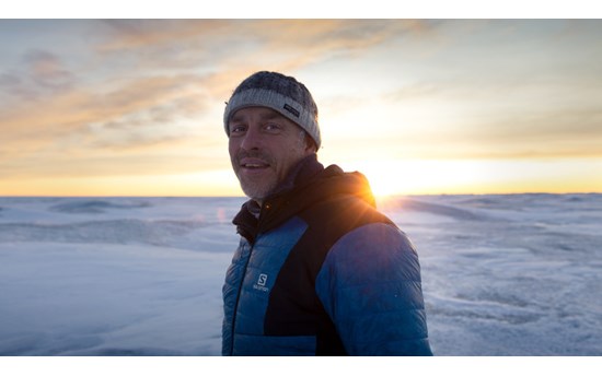 Prof. Alun Hubbard  PHOTO: Lars Ostenfeld / Into the Ice