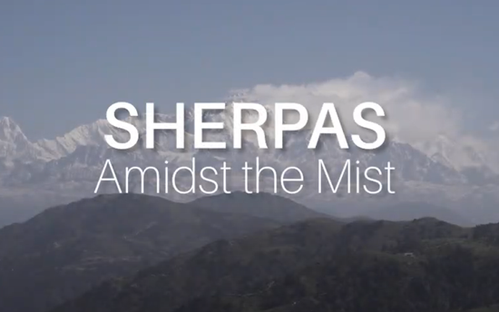 Sherpas Amidst The Mist