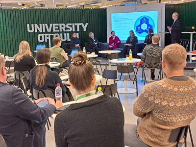 Panel Discussion at the launch of the Arctic Strategy, University of Oulu