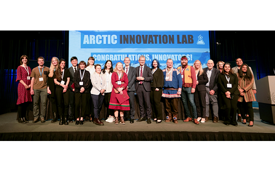 Arctic Initiative team at the Arctic Innovation Lab at the 2022 Arctic Circle Assembly