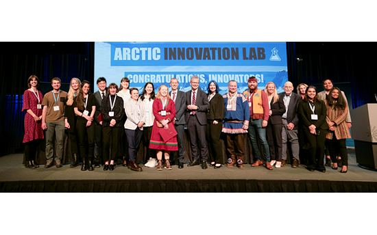 Arctic Initiative team at the Arctic Innovation Lab at the 2022 Arctic Circle Assembly
