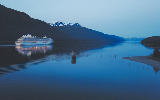 White Cruise Ship In Juneau Alaska  PHOTO: Heather Shevlin / Unsplash