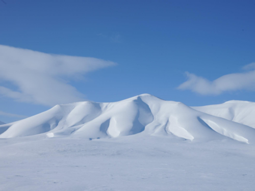 Svalbard winter landscapes