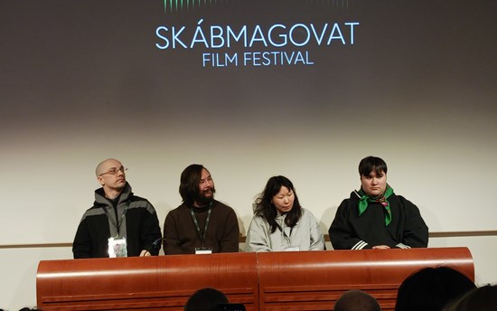 From left to right: Hans Pieski, Dennis Møller, Svetlana Romanova, Isaac Partridge