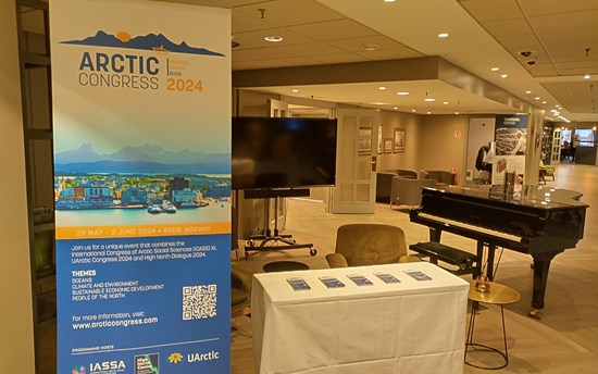 Arctic Congress 2024 stand at High North Dialogue