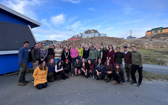 Instructors and students of Arctic WASH course in Sisimiut.