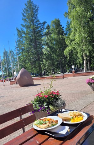 Lunch With Friends At The University Of Lapland